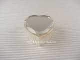 Wholesale Fashion Silver Pearl Jewelry Box, Sweet Heart Crystal Metal Jewelry Box