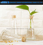 Pyramid Shape Decorative Houseware Glass Vase