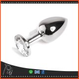 Butt Plug Metal Booty Beads Stainless Steel+Crystal Jewelry Sex Toys Adult Sex Products