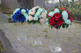 Floor Staning Acrylic Wedding Party Flower Vase