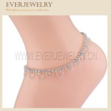 Hot Sell Foot Bracelet with Crystal Rhinestone Chain