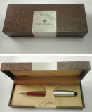 Gift Set Leather Ball Pen with Leather Box for Business Gift (LT-C263)