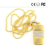 Diamond Jewelry USB Flash Drive USB2.0 Fashion Pendrive Creative Custom Logo