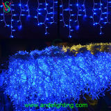 Outdoor Christmas Decoration LED Blue Icicle String Lights