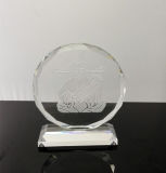 Round Crystal Trophy with Good Quality for Customeized (Ks040491)