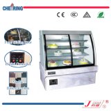 Hight Capacity Front Door Marble Cake Showcase for Bakery Display