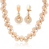 Mesh Rhinestone Crystal Dubai Gold Jewelry Imitation Jewelry