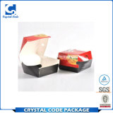 Custom Foldable Fast Food Packaging Burger Paper Box