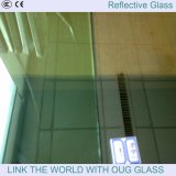 Dark Blue Reflective Glass in Window Glass