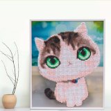 Factory Cheapest Wholesale New Children Kids DIY Embroidery Craft Cross Stitch K-087
