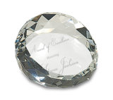 Crystal Diamond Ball Paperweight