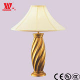 Traditional Table Lamp with Fabric Lampshade Wl-59159