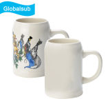 White Coated Blank Mugs for Custom Photo -300/500/1000ml