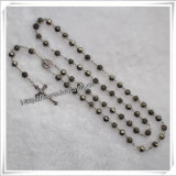 8mm Plastic Rose Shape Beads Rosary for Praying (IO-cr042)