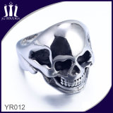 Yr012 Hot Sale 316L Titanium Skull Ring for Men