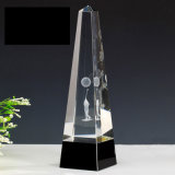 Top Grade Optical K9 Crystal Obelisk Trophy Award