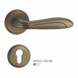 Modern Style Zinc Alloy Tubular Lever Door Handle (HB7221-222)