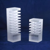 Large Square Cube Acrylic Display Cube and Risers