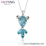 Necklace-00544 Xuping Goldfish Fashion Fake Diamond Pendant Necklaces Crystals From Swarovski