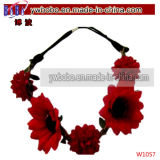 Christmas Gift Fashion Jewelry Headband with Rose Flower (W1055)