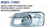 Head Lamp Assembly Fits Hyundai Accent 2000-2002. China Best! Factory Direct!