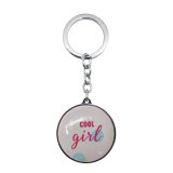 Personalized Cute Souvenir Metal Keyring for Promotion Gift Hx-8467