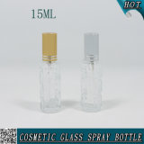 15ml Clear Perfume Glitter Glass Spray Bottle with Atomizer 15ml