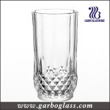 Classic Indian Glass Cup with Diamond Design Water Tumbler