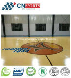Durable Effective Wood Grain Color Basketball Court Floor Coating