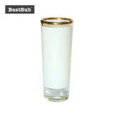 Bestsub Promotional Gold Rimed Sublimation Printed 3oz Shot Glass Mug (BN16)