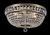 Glod Chandelier Crystal Ceiling Lamp with Energy Saving