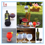250ml Crystal Silicone Wine Glasses for Drink Red Wine
