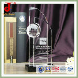 Clear Glass Awards 3D Crystal Puzzle for Souvenir Gifts