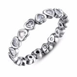 925 Sterling Silver 6 Style Stackable Party Rings for Women