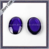 New Style Synthetic Oval Cabochon Glass Stone