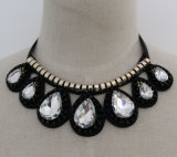 Ladies Fashion Costume Jewelry Bead Crystal Necklace (JE0129-1)