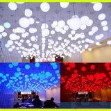 Decorative RGB Glowing Globe LED Hanging Plastic Balls