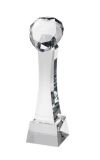 Optical Heart-Shaped Crystal Trophy