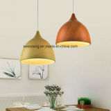 Modern Simple Chandelier Pendant Lighting with Wood Color
