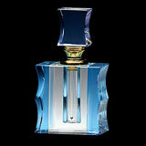 Blue Crystal Clear Perfume Bottle Logo (JD-QSP-383)