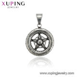33991 Fashion High Quality Cheap Stainless Steel Silver Tyre Shaped Pendant