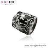 15499 Xuping Wholesale Unique Jewelry Black Gun Color Tiger Finger Ring