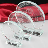 Popular Crystal Glass Trophy Award Medal for Promotional Gifts