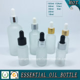 Clear Frosted Glass Bottle for Essential Oil