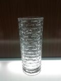 Crystal Machine-Made Clear /Colorful Glass Vase (V-HG12)