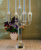 5 Arms Crystal Candle Holder for Home Decoration
