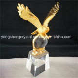 The Highest Price Metal Hawk Crystal Trophy