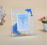 New Design Products Colorful Frame Photo Crystal Glass Photo Frame