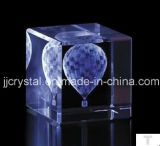 Crystal Edge Protection Cube for Laser or Engraving