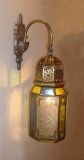 19024 Copper Wall Lamp with Crystal/Glass Decorative